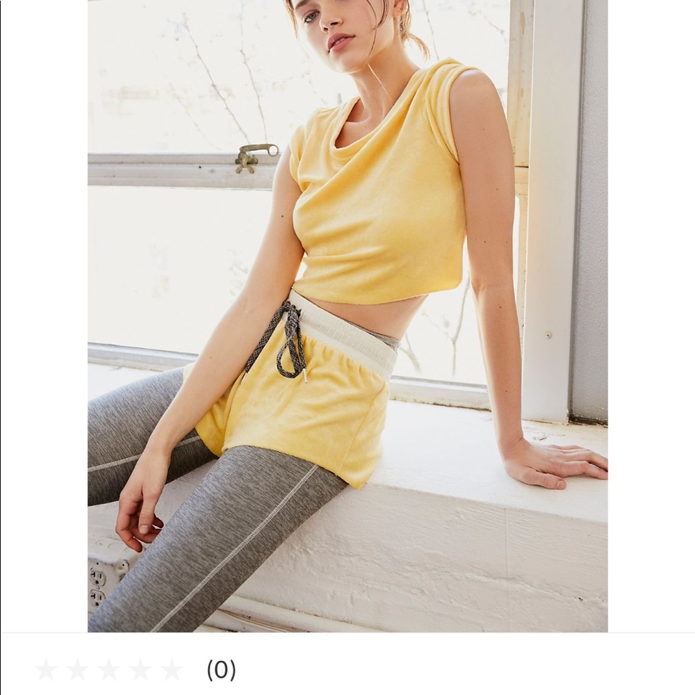 (White color)Free people Baby Tee NWOT